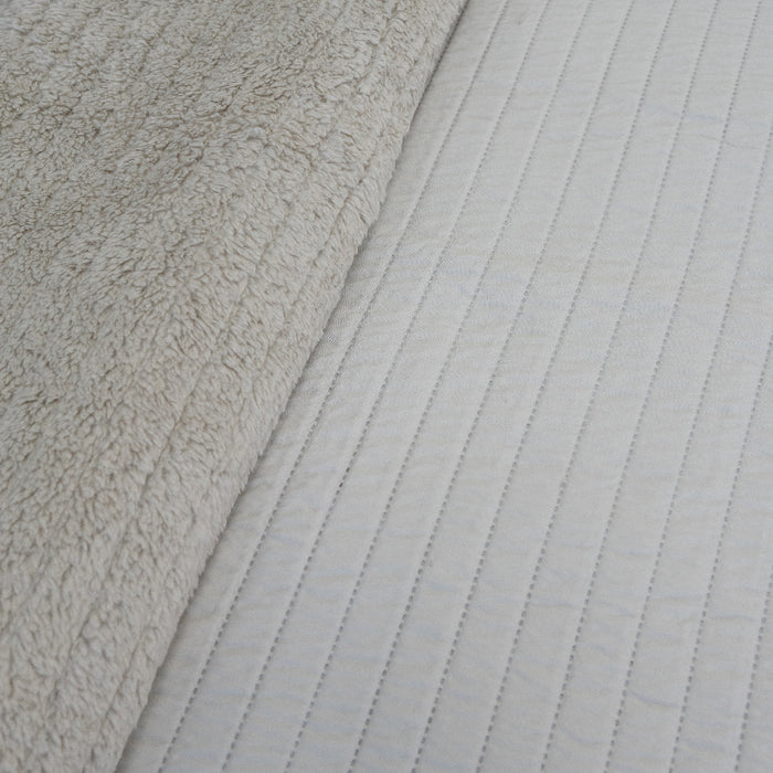 Quilt Hotpress Sena con Sherpa Colección Nebula