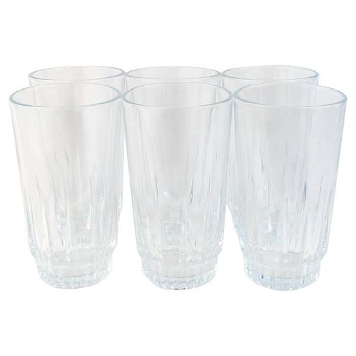 Set 6 Vasos de Vidrio Glassgow - Modelo Classic Vaso Largo (330 ml) - COMPRA MÍNIMA 12 UNIDADES