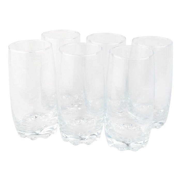 Set 6 Vasos de Vidrio Glassgow - Modelo Bossa Largo (383 ml) - COMPRA MÍNIMA 12 UNIDADES
