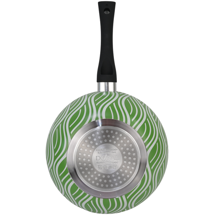 Wok Aluminio & Fondo Antiadherente 22 cm - Línea Happy Colors Pro - COMPRA MÍNIMA 6 UNIDADES