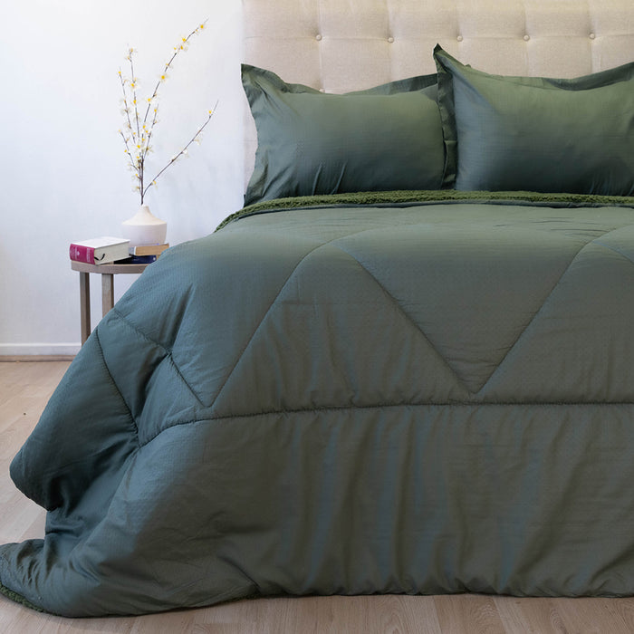 Plumón Outboss Deluxe con Sherpa Colección Nebula - COMPRA MÍNIMA 6 UNIDADES en 1.5 Y 2.0 PLAZAS - COMPRA MÍNIMA 5 UNIDADES en 2.5 Y 3.0 PLAZAS