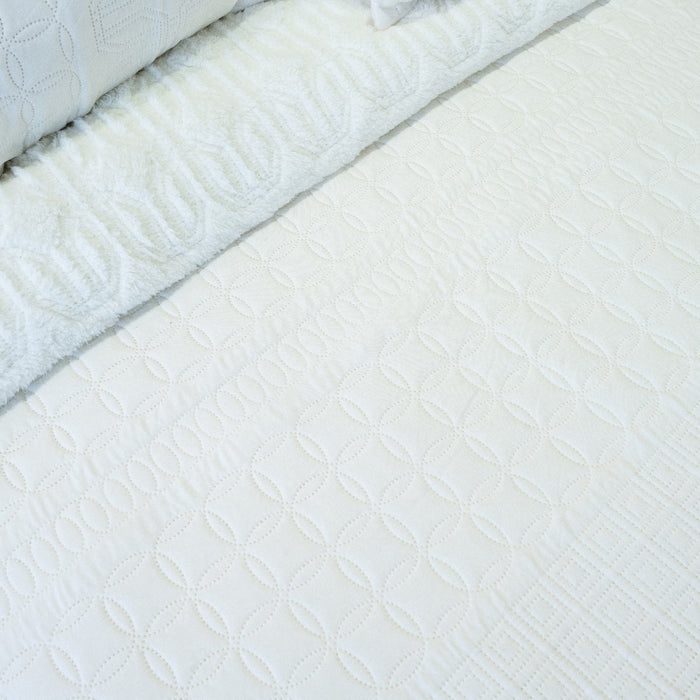 Quilt Hotpress Viena con Sherpa Colección Nebula