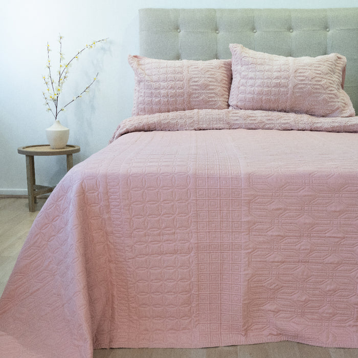 Quilt Hotpress Viena con Sherpa Colección Nebula