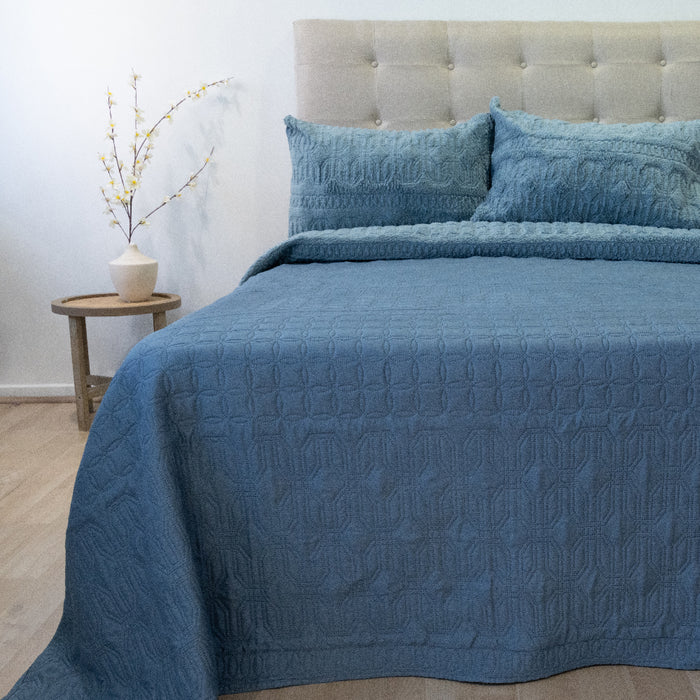 Quilt Hotpress Viena con Sherpa Colección Nebula