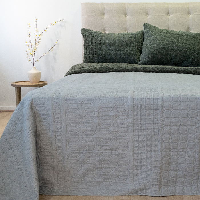 Quilt Hotpress Viena con Sherpa Colección Nebula