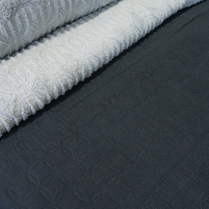Quilt Hotpress Viena con Sherpa Colección Nebula